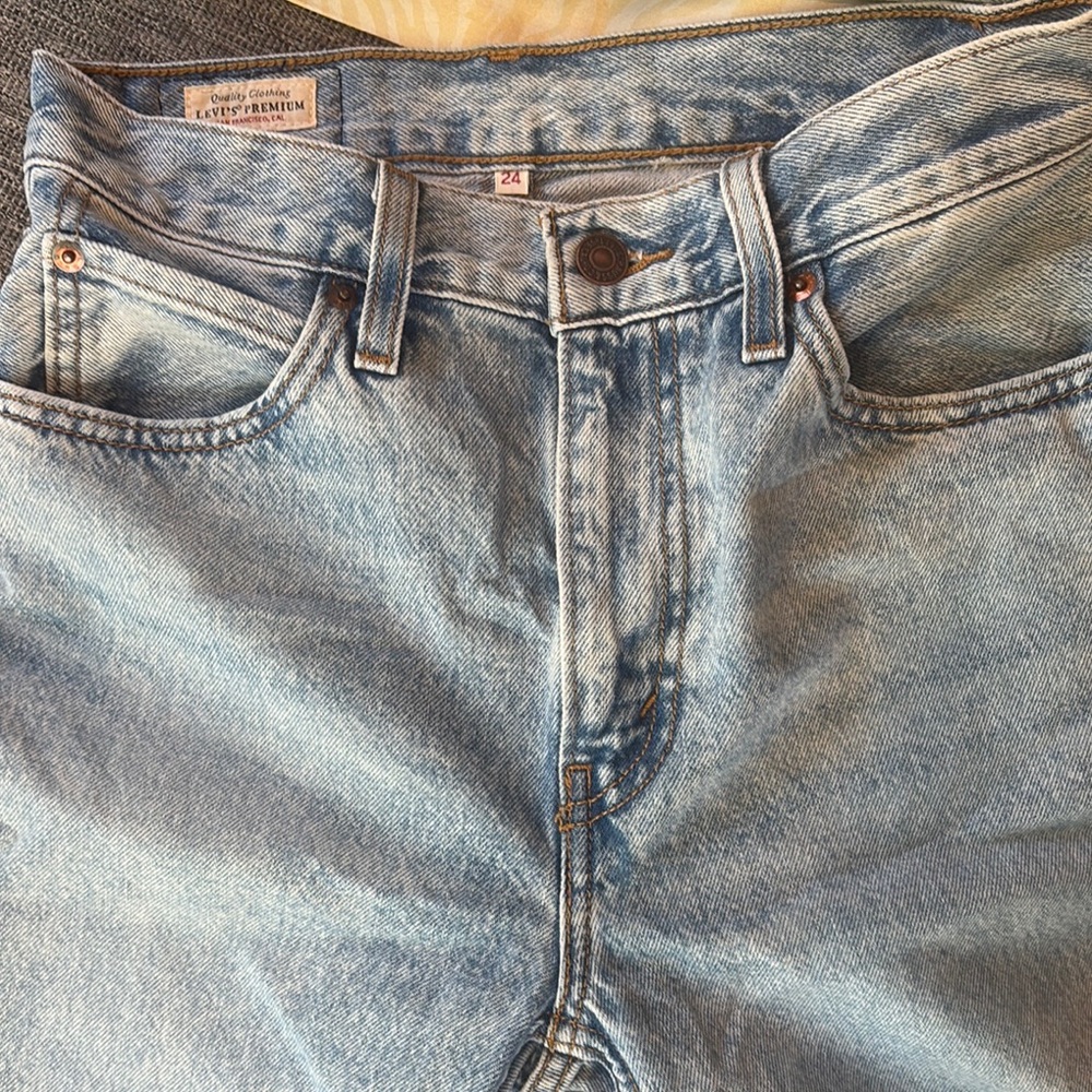 Levi's Sky Blue Denim Pants
